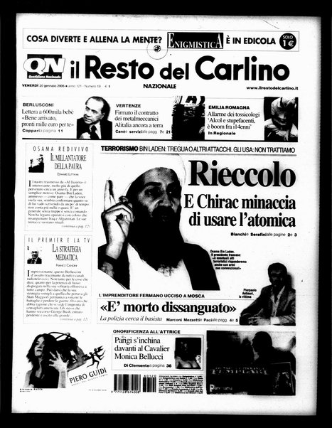 Il Resto del Carlino : giornale dell'Emilia